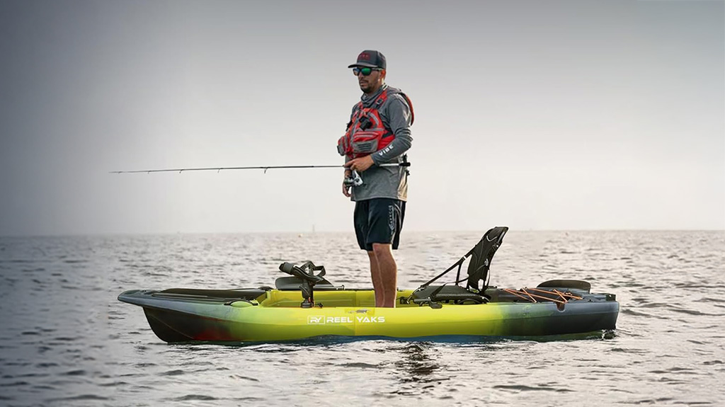 Rocket Stable Modular Fishing Kayak - Portable & Lightweight Sit-On Fishing Kayak