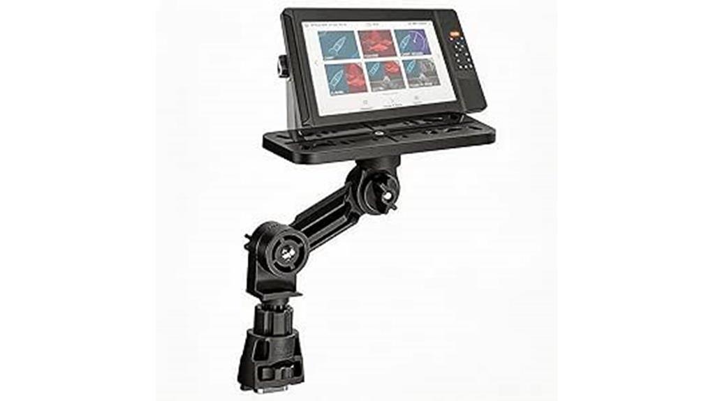 Fish Finder Mount Base 360° Rotating Review | The Best Kayaks